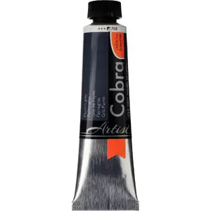 Oil colour tube Cobra Artist water-mixable Payne's Grey 708, 40 ml