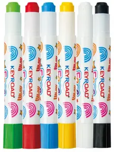 Sejas krāsu komplekts Keyroad KR972893, 6 krāsas, ūdenī aktivējamas sejas krāsas