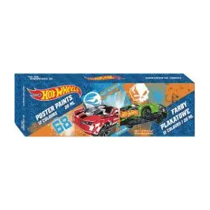 Plakātu krāsas STARPAK HOT WHEELS (337500) – ūdens bāzes mazgājamas krāsas