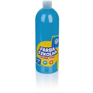 Skolas krāsa Astra 1000 ml zila (301217047) - 1 l audzināšanas krāsa