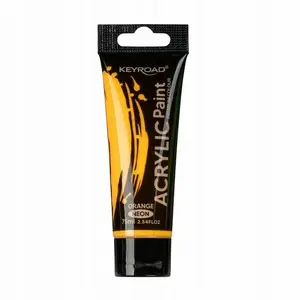 Akrila krāsa Keyroad KR972215 neona 75 ml tūbiņa, oranžā