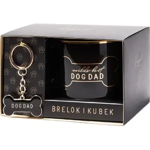T-shirt Koszulkowy Dog Dad — gift for dog lovers, unisex cotton top