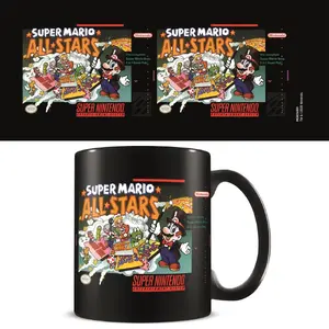 Krūze NINTENDO Super Mario All Stars — keramikas krūze ar varoni