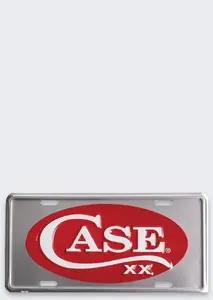 Nameplate plaque LOG Case Oval Logo — decorative oval metal badge for cases and bags
