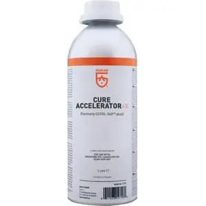 Gear Aid Cure Accelerator 1.0 L – Gear Aid chemical accelerator for fabric and gear repairs