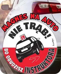 Vehicle Magnet HENRY Magnes na auto INSTRUKTOR (brand: HENRY, MPN: 454048)
