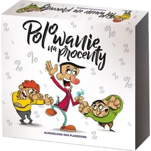 Galda spēle Grammi Gra — Polowanie na procenty (kartiņu spēle, izklaide un mācības)