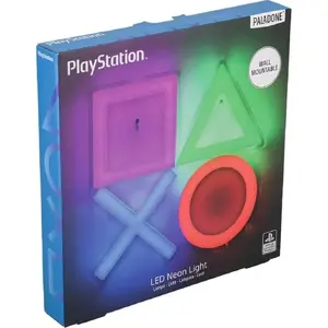 LED Neon Wall Light Paladone PlayStation — Wall-mountable decorative lamp (PP13130PSVN)