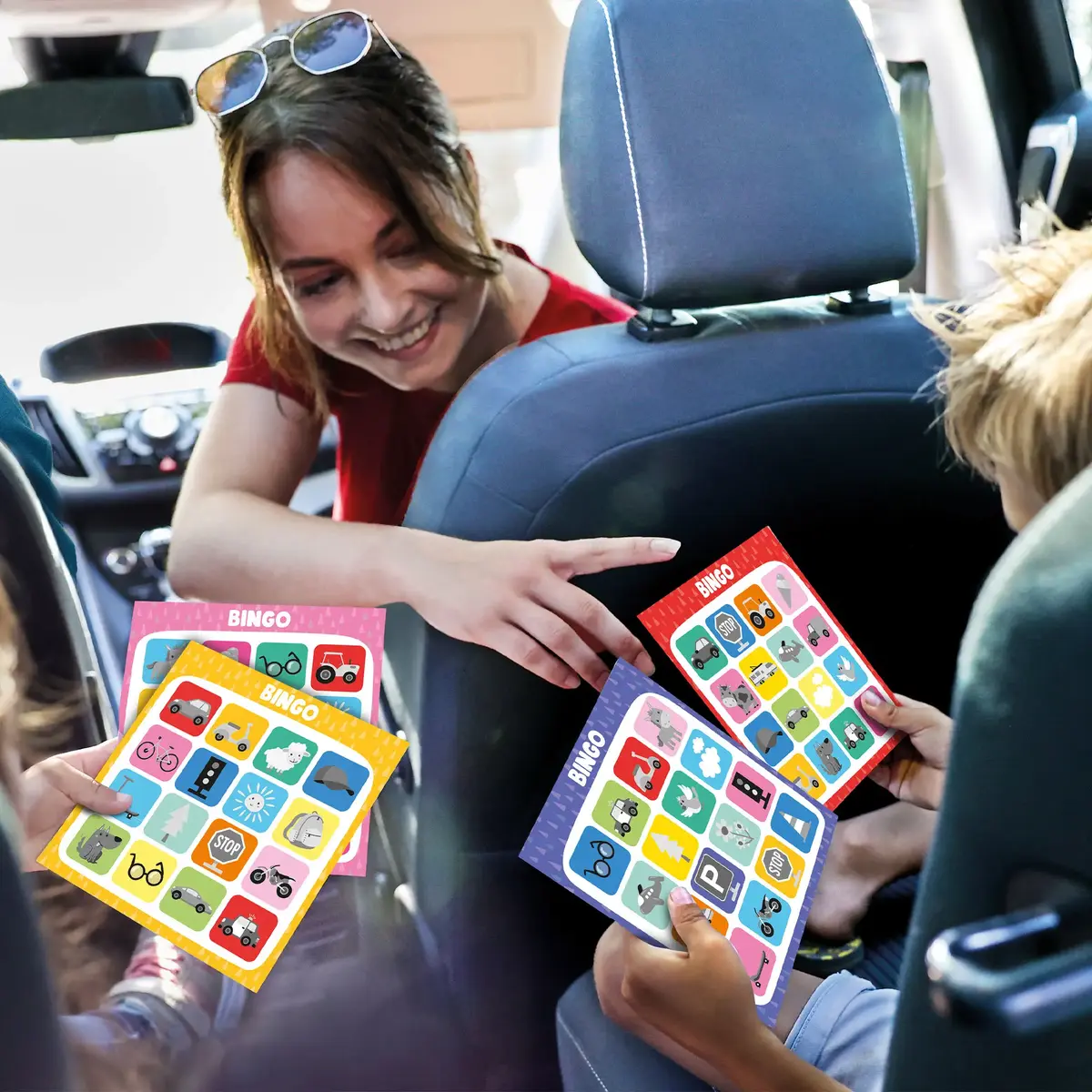 Galda spēle SES Travel Window Sticker Bingo Photo 6