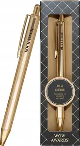Ballpoint pen MCD with engraved message — model Długopis z grawerem Dla Ciebie