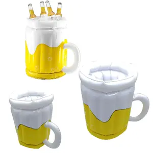 Ice bucket No name 2000009 PVC, 15 L, white/yellow