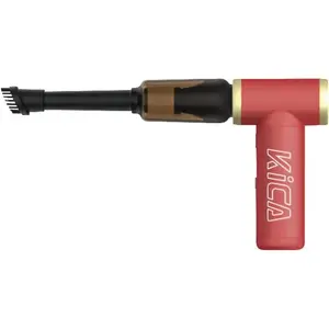 Handheld fan Kica Jet Fan 2S Vacuum Kit — Red, 1 fan, 1100 mAh battery, 3.5 h runtime