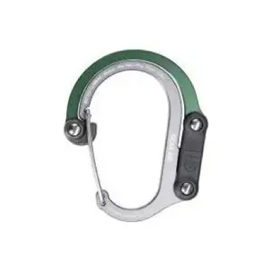 Карабин‑крюк Gear Aid Heroclip Medium — поворотный универсальный крюк, средний размер, зелёный
