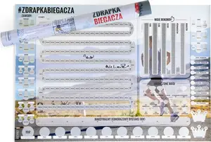 Skrāpējamā skrējēja plāksne Handlosfera — Handlosfera ZDRAPKA BIEGACZA (GAD02808)