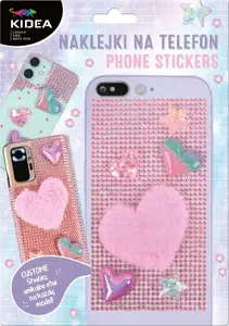 Derform phone sticker 'LOVE' 160 x 230 mm – decorative adhesive sheet for phones and devices
