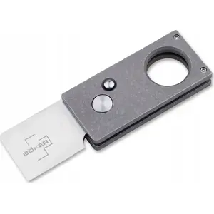 Cigar Cutter boker Boker Plus model 01BO513 — double-blade guillotine cutter