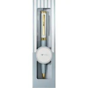 Gift pen HarperCollins with engraved 'I love you' — ballpoint, decorative presentation accessory