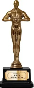 Gift figurine KUKARTKA 'For Super Girl' — decorative statuette, small tabletop ornament