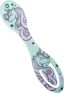 Lasīšanas lampa Thinking Gifts Flexilight Unicorn – ar klipu, elastīga kakla, USB barošana