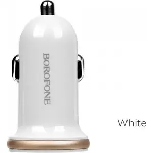 Зарядное устройство Borofone BFO-BZ5-W 2x USB-A 2.1 A — сетевое с двумя USB-портами