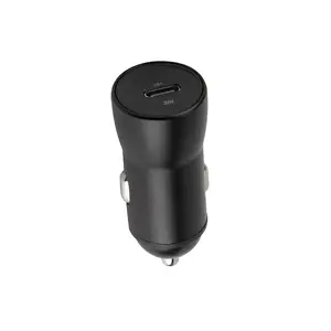 Car Charger TelForceOne MaXlife MXCC-04 — 20 W, USB-C, cigar lighter, universal, black