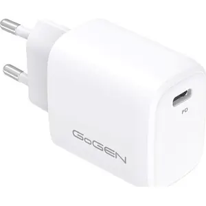 USB-C PD 20W зарядное устройство GoGen ACHPD120W — компактный адаптер питания для телефонов и планшетов