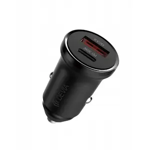 Автомобильное зарядное No name Smart Mini PD QC 3.0 30W — 1× USB, 1× USB‑C, белое