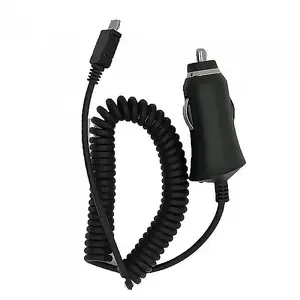 Auto lādētājs No name HQ Premium 1A ar micro USB kabeli, melns