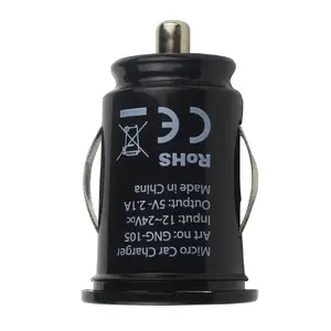 Car Charger MyScreenProtector GNG-105 — 2× USB 2.0, 2.4 A output, 12 W, cigar lighter, black