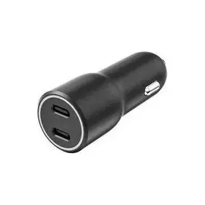 Car Charger TB Print 2x USB-C 40W PD - Dual USB-C Vehicle Charger