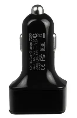 Авто зарядное Arctic 7200 — 3 USB порта Photo 6