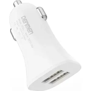 Power adapter DENMEN DZ06 dual USB-A 3.1 A, model 29379