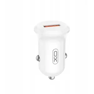 Car charger XO CC68 18W QC single USB white