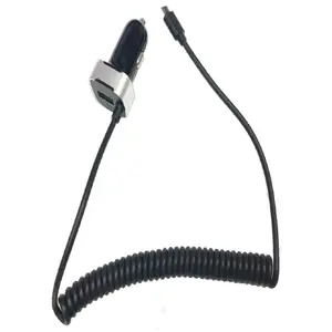 Car Charger Beafon CC-2A4-MI — Universal 12–24V to 5V, 1×USB 2.0, 1.5 m cable, Black