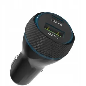 Car Charger Adam Elements OMNIA C1+ — 45W USB-C, 12–24V, universal cigar lighter, black