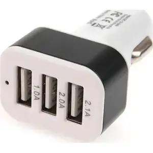 Power charger Amio PCH-03 3x USB-A 2.1 A (AMI-01027) — USB mains adapter for mobile devices