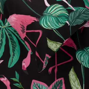 Gultas pārvalku komplekts DOMOLETTI Flamingo — kokvilna, 200 x 220 cm