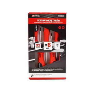 Manual screwdriver AWTools AW36820 — 0.5 kg weight, hand tool for fastening and loosening screws