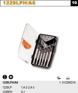Precision screwdriver set Beta Tools 1229LP+1229PH 6 pcs model 1229LPH/A6
