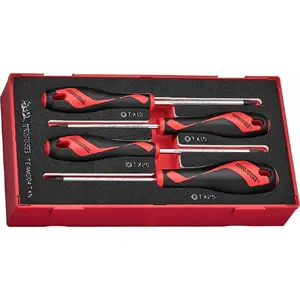Screwdriver set Teng Tools TEAMD04TXN — 4-piece Torx screwdriver set