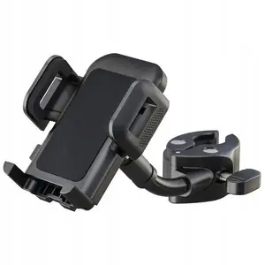 Smartphone holder DELTACO K&M 19761 — adjustable desk mount for phones