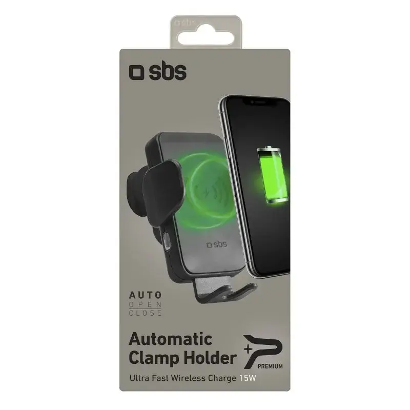 SBS Mobile автоматический держатель с Qi 15W Photo 5