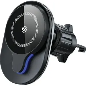 Rotary Induction Vent Grille Mount Beline SODI for C50, black, 15 W, MagSafe-compatible