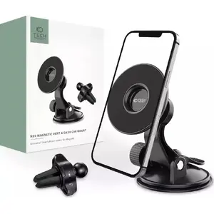 Car magnetic mount Tech-Protect N50 MagSafe for dashboard or air vent, black