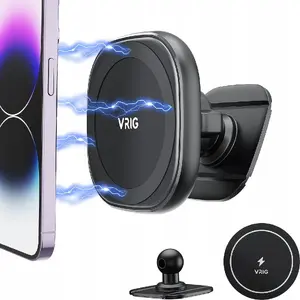 Automašīnas magnētiska tālruņa stiprinājuma VRIG MG-06, saderīgs ar MagSafe