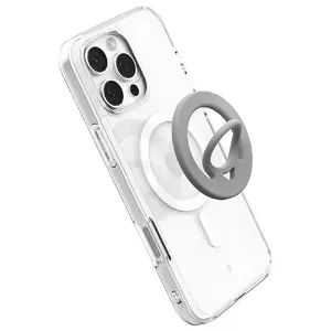 Spigen MagSafe Dual Pop Silicone Phone Holder (MagFit) — O-ring, Grey, Silicone, 22 g
