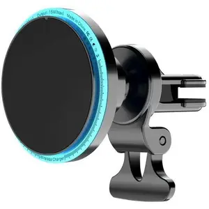 Car Mount Magnetic Wireless Charger T-Phox iMag Magnetic Wireless Black