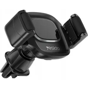 Car Phone Mount yesido Uchwyt Samochodowy C161 — dashboard/air vent mount, black