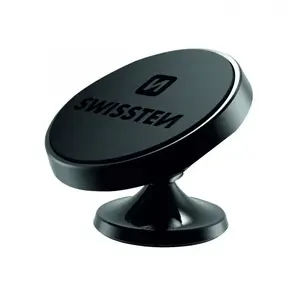 Magnetic car phone holder SWISSTEN S-Grip Dashboard DM7 — magnetic mounting for dashboard, compact design