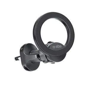 Passive car phone holder SBS Mobile TESUPMAGRING — universal black magnetic smartphone mount